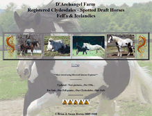Tablet Screenshot of darchangel-farm.com